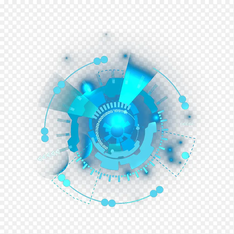 蓝色科技图案PNG图片素材下载_图片编号yxovpppv-免抠素材网