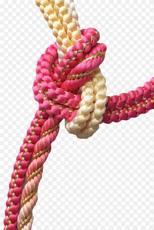 彩色绳结