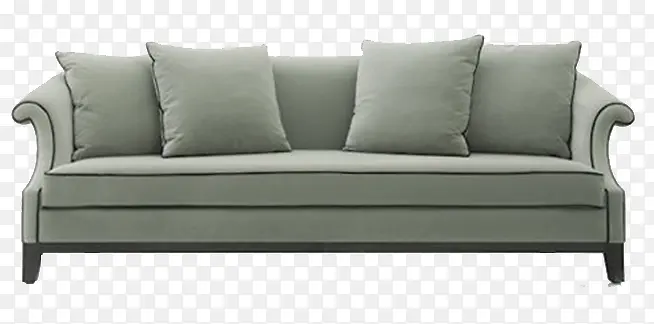 精美卧室灰色沙发简单