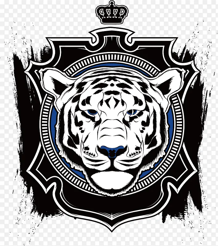 老虎徽章