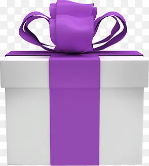 手绘紫色甜蜜礼盒