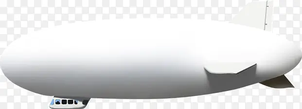 白色卡通飞行器手绘