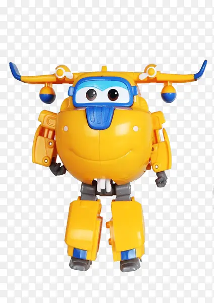 黄色可爱机器人