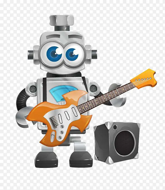 弹吉他的机器人