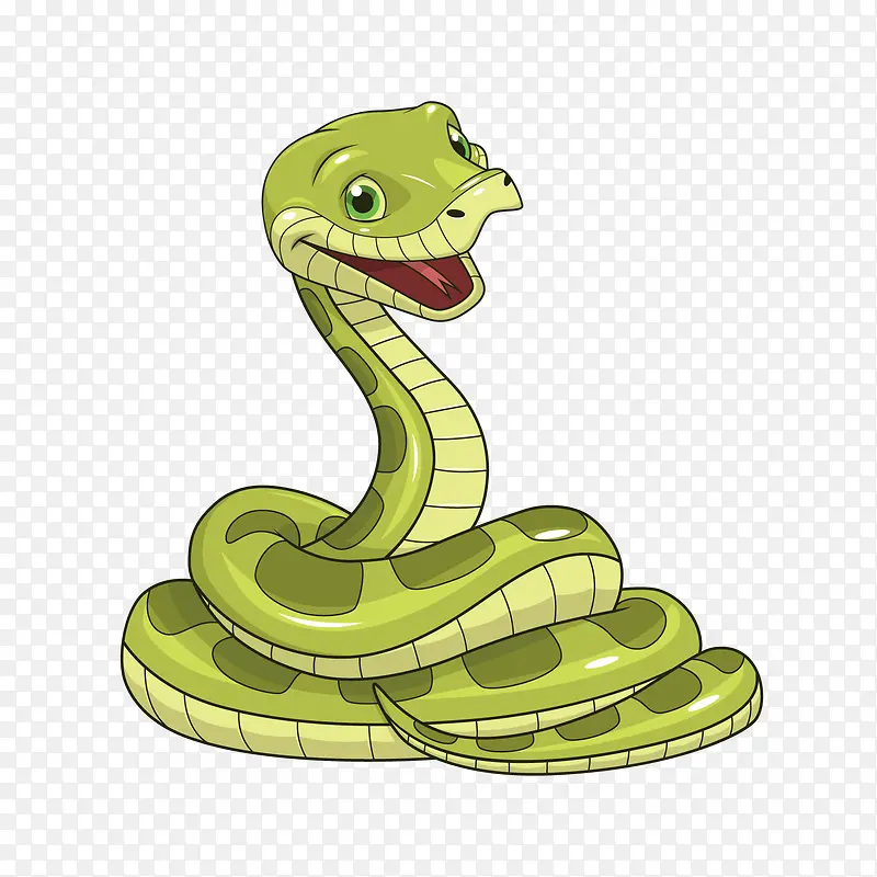 绿色蛇宝宝