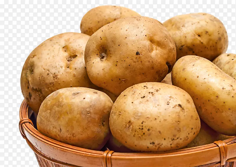 篮子中的土豆