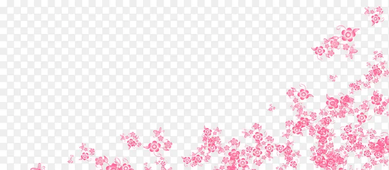 中国风粉色花朵背景