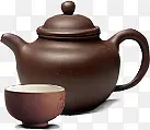 紫砂茶壶中国风淘宝海报
