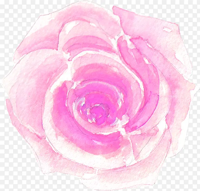粉色花卉唯美婚庆海报