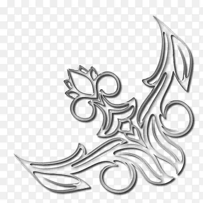 欧式花纹