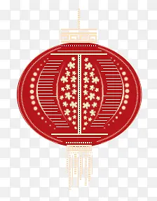 中国风红灯笼装饰图片