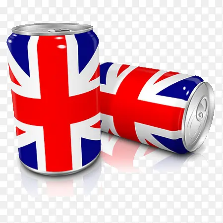 英国国旗易拉罐