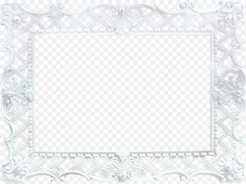 复古镂空花纹边框装饰