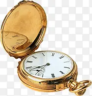 金色复古钟表装饰