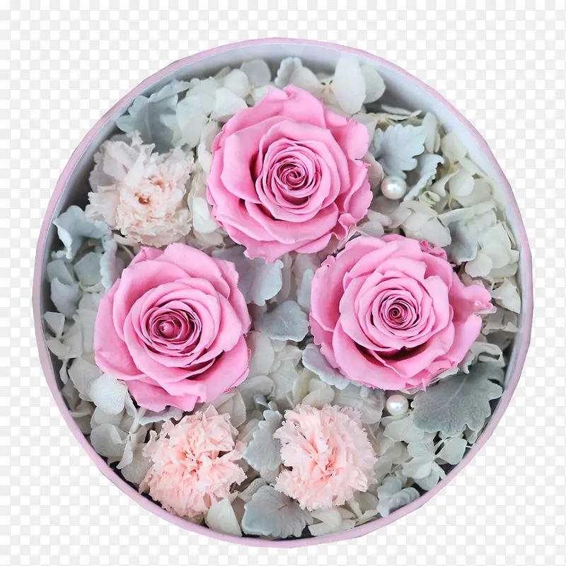 粉色玫瑰礼物包装设计
