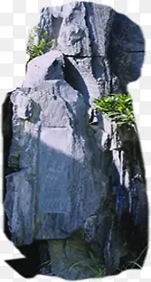 灰色假山石头装饰
