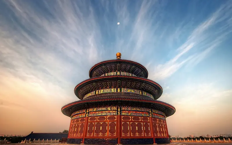 中国风建筑物风景