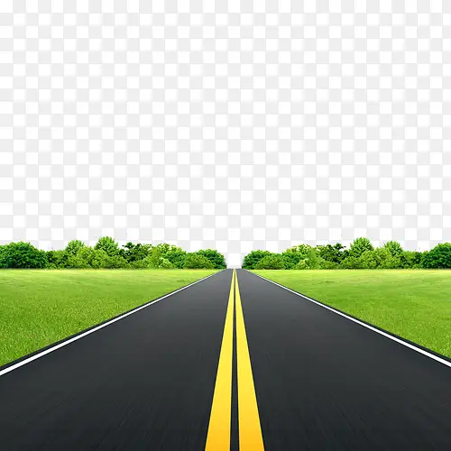 草地  马路