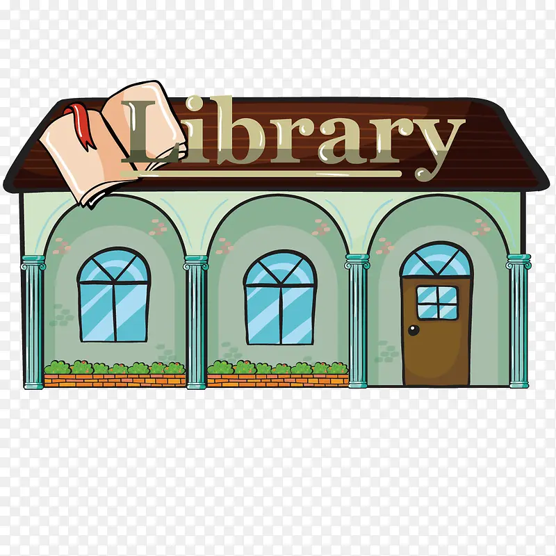 矢量图书店