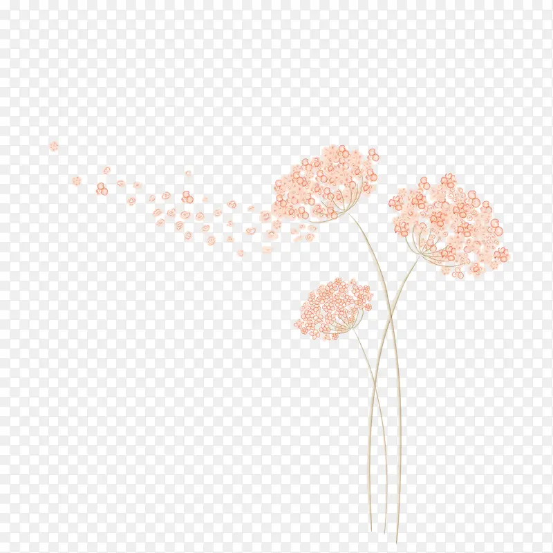 矢量手绘花纹