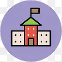 学校图标手绘学校素材PNG图片素材下载_图片编号qgejdgzj-免抠素材网