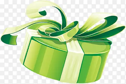 绿色的礼品包装盒