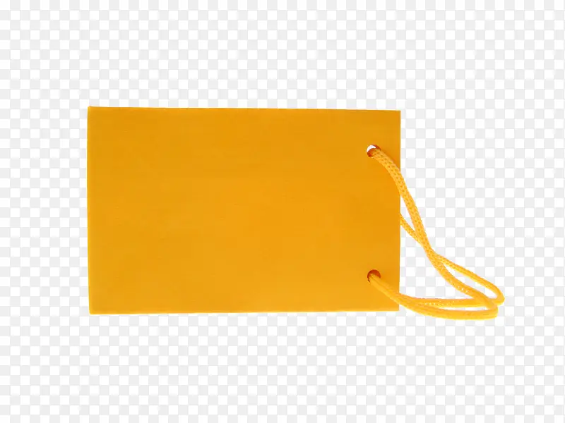 黄色纸袋
