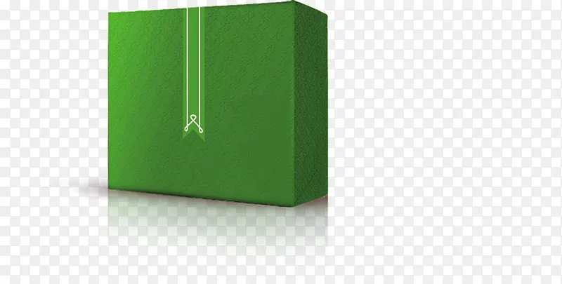 绿色印花包装礼盒