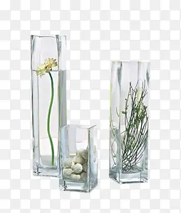 玻璃杯花朵装饰