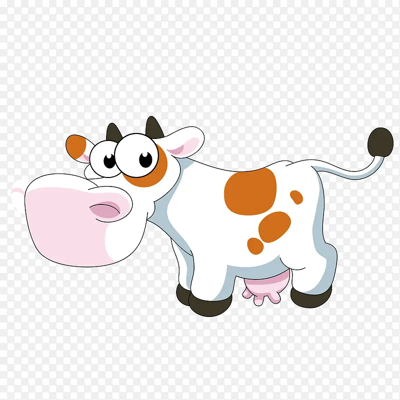 可爱奶牛