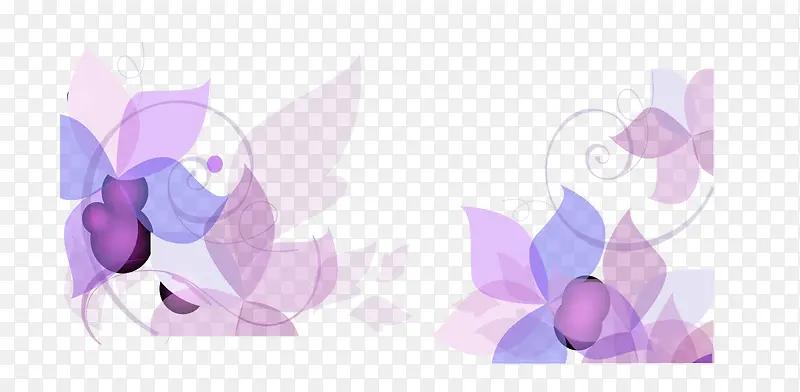 矢量边花