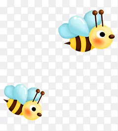 唯美卡通可爱小蜜蜂