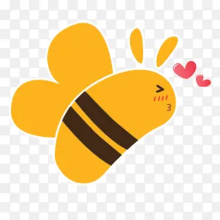 黄色小蜜蜂卡通