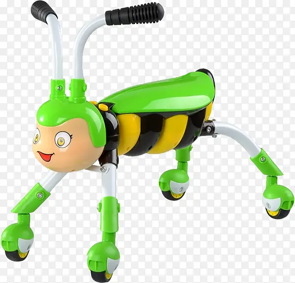 绿色蜜蜂设计小车
