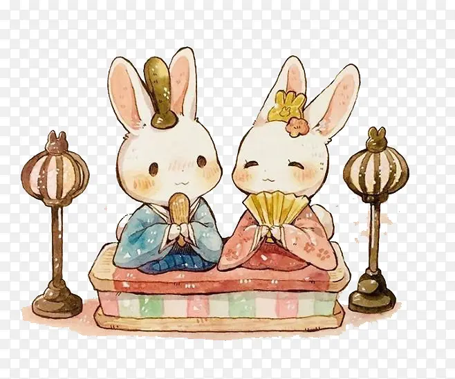 卡通兔子