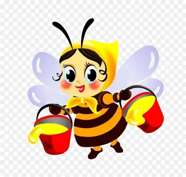 卡通蜜蜂