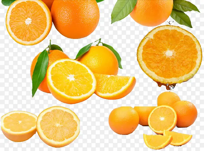 多个橘子