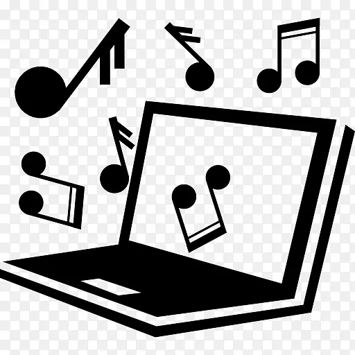 计算机音乐教育图标