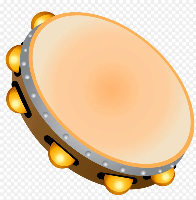 手绘乐器鼓