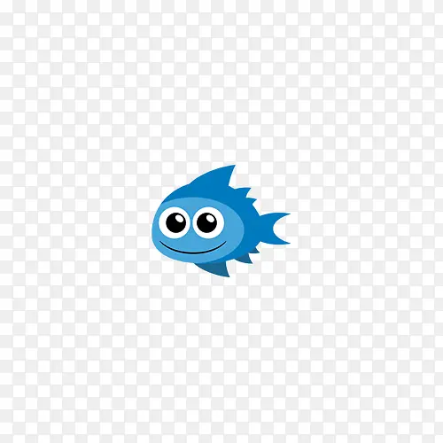 蓝色的小鱼