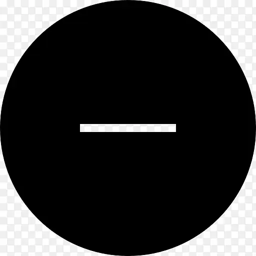 减薄的标志在黑色的圆形按钮图标