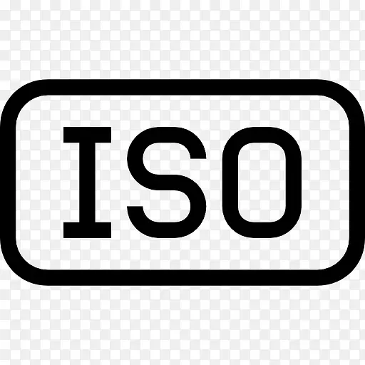 ISO文件圆角矩形概述界面符号图标