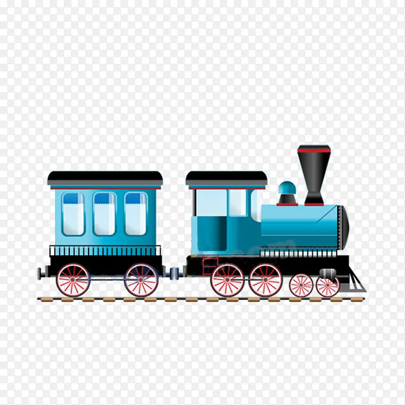 蓝色小火车