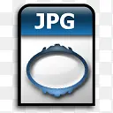 JPG蓝灰水晶质感全套系统图标透明