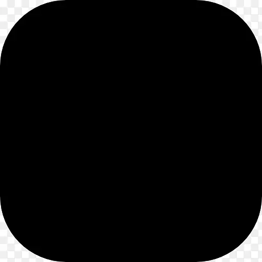 黑色圆形方形图标