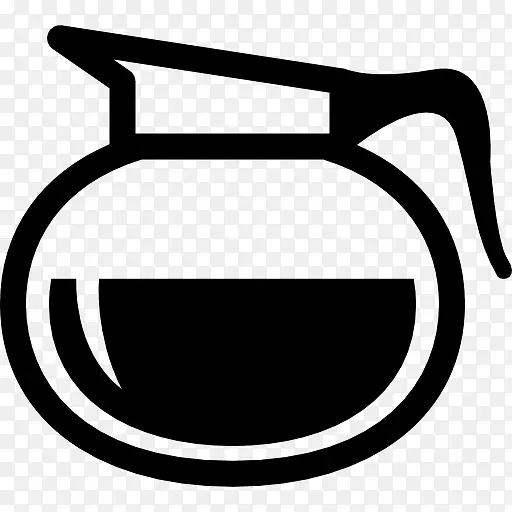 咖啡罐的圆形图标