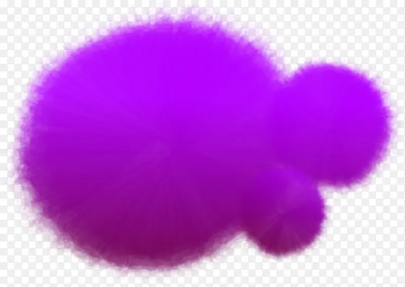 紫色效果圆形图标