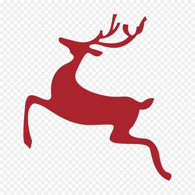 可爱圣诞节小鹿