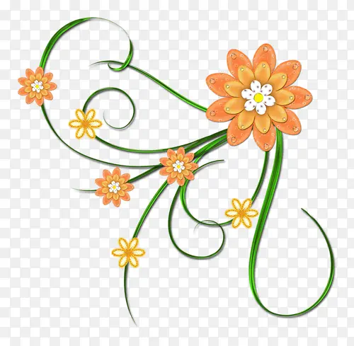 黄色小花