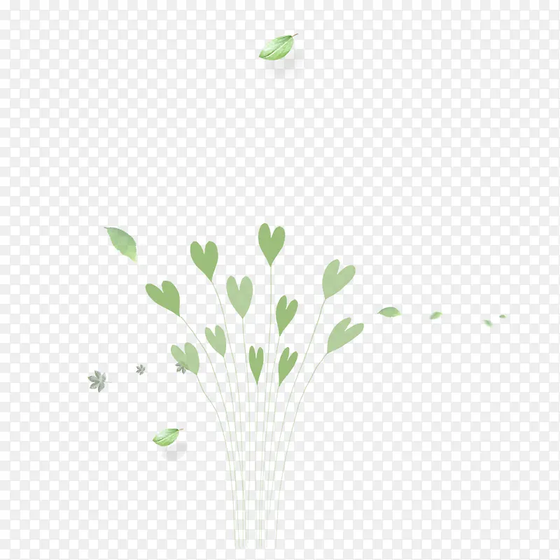 绿色现代植物装饰PNG图片素材下载_图片编号qdxjxgle-免抠素材网